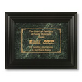 Jade Marble Plaque w/ Black Frame (8"x10")